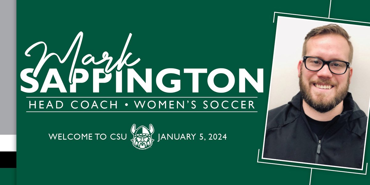 We’re excited to introduce Mark Sappington as the fourth head coach in program history. Welcome to Cleveland State!

📎 - shorturl.at/mrGIN

#GoVikes