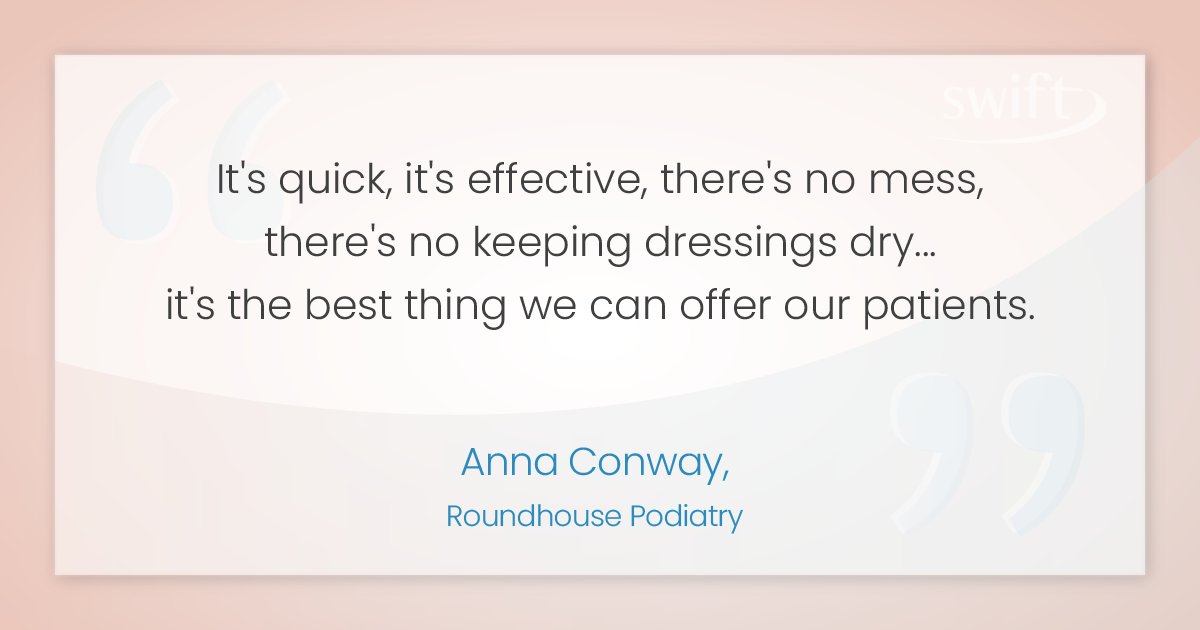 Why Swift is a gold standard in verruca and wart treatment.

To find out more visit bit.ly/47opJaX

#wartsandall #SwiftTreatment #Footcare #successwithswift #verrucaremoval #podiatry #dermatology #plantarwarttreament