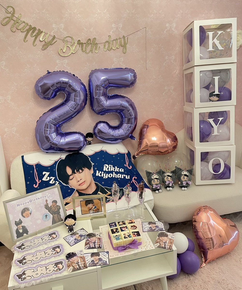sbtjym's tweet photo. *. 20240106 .*

HappyBirthday🧸💜
今年も大好きな清春くんのお誕生日を大好きなお友達と一緒にお祝いできて幸せです♡
いつも本当にありがとう(*ˊᵕˋ*)
清春くんにとって素敵な1年になりますように♬.*ﾟ

@9bic_kiyoharu 
#清春お誕生日おめでとう https://t.co/DKNxQtQgmi