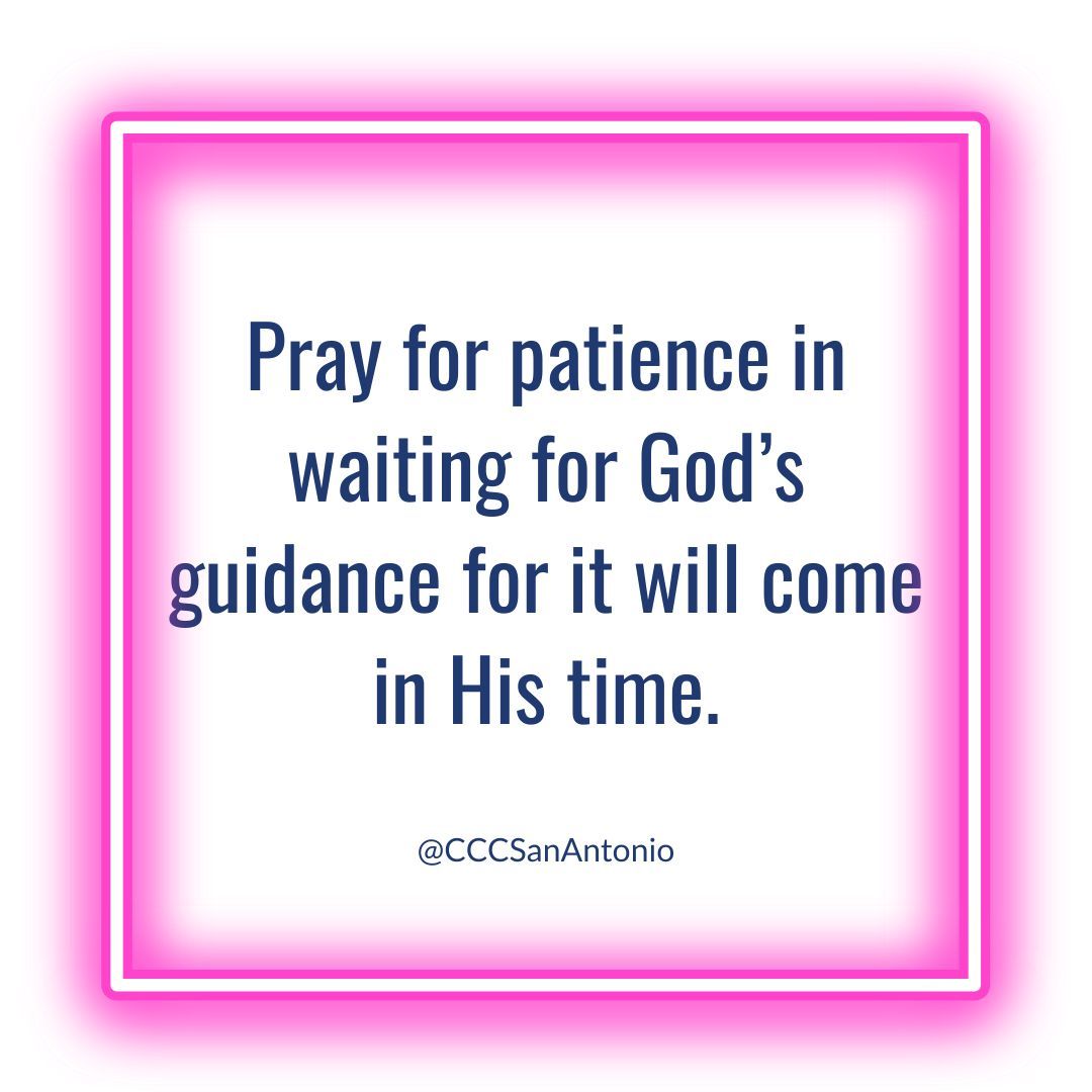 CCCSanAntonio's tweet image. Who else is feeling this today? 🫶🏽 AMEN.
#GodsGuidance #InHisTime #CCCSanAntonio
