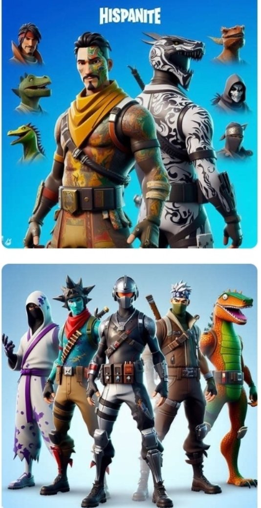 hoy_on's tweet photo. Leaked Fortnite Skins. leaked by me https://t.co/Wy4PTq4h73