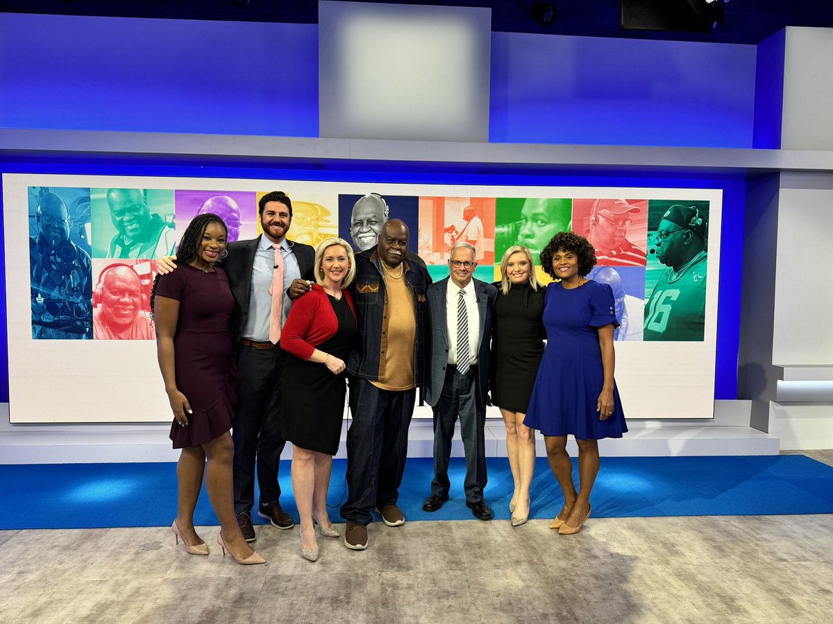 WJXTJenniferW's tweet photo. After 53 years, our beloved studio manager is retiring! Freddie Rhodes is the man who makes sure we are where we need to be each and every morning! We will miss him dearly. ❤️We love you Freddie! https://t.co/izTqcwOEoz