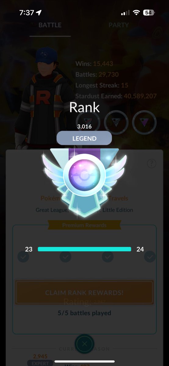 Legend Rank. What do I do the rest of the season now?
