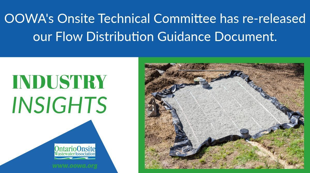OOWA's Onsite Technical Committee has re-released our Flow Distribution Guidance Document. This document was originally released in 2021 and after receiving feedback from our members, our task group has incorporated your comments. Check it out here: buff.ly/3vkWIjo