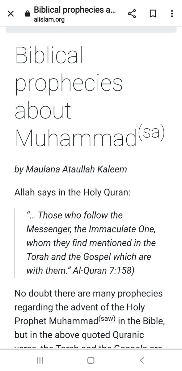 AhmadMarjaan's tweet photo. #ProphetMuhammadﷺ 
#WhoIsMuhammad
#whoismohammad 
#HolyProphetPBUH
#MuhammadInBible
🧵 https://t.co/2lEWjI0gS7