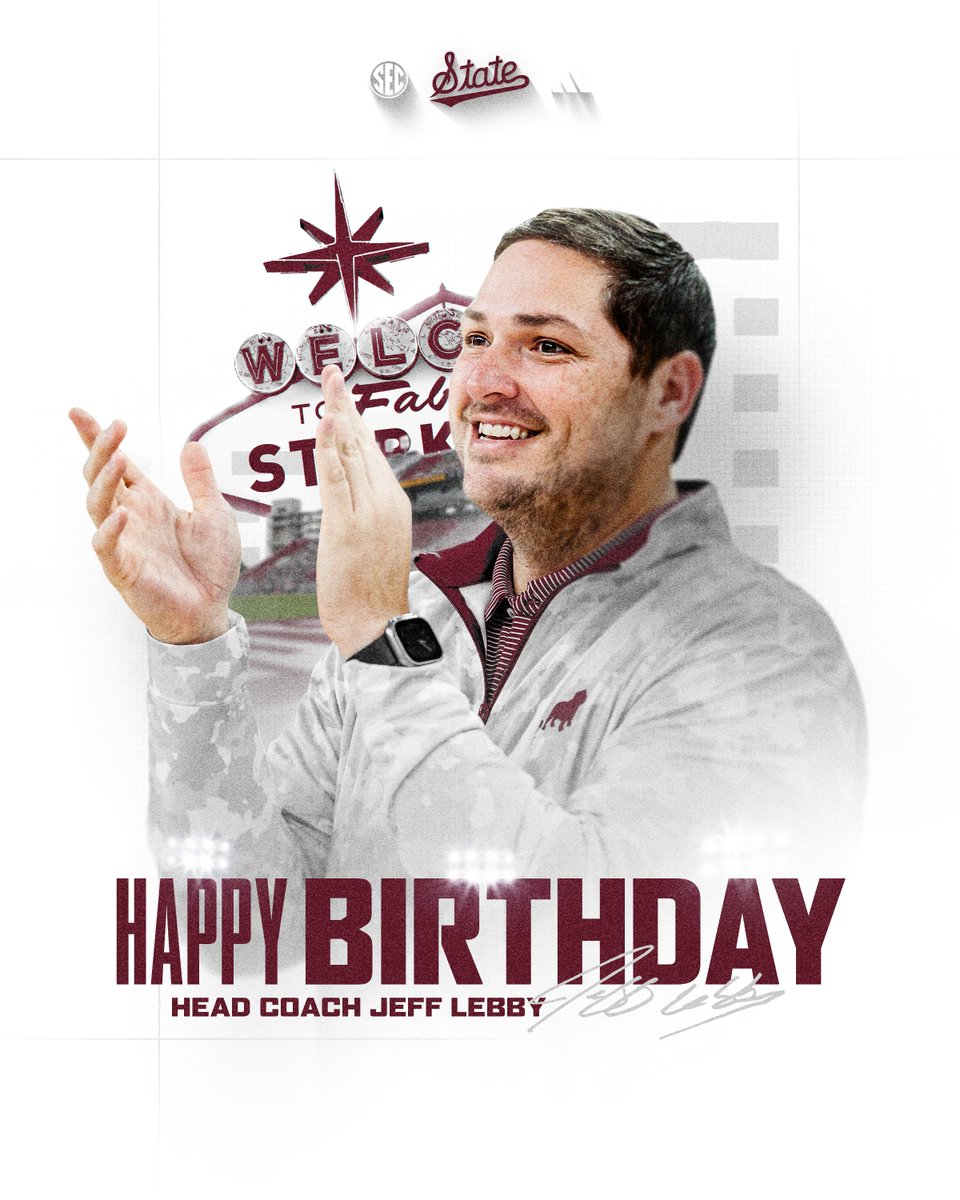 Like & Repost to help us wish @Coach_Leb a very Happy Birthday! #HailState🐶