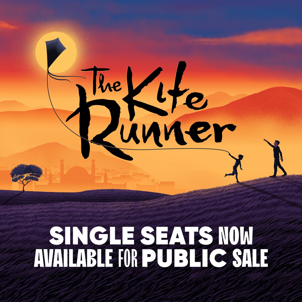 Told across two decades and two continents, Matthew Spangler’s live stage adaptation of @kiterunnerbway on Broadway is an unforgettable journey of friendship and forgiveness. On the Flynn Main Stage April 29 & 30 at 7:30 pm. Tickets priced $28-$72 ONLY at flynnvt.org/Events/2024/4/…