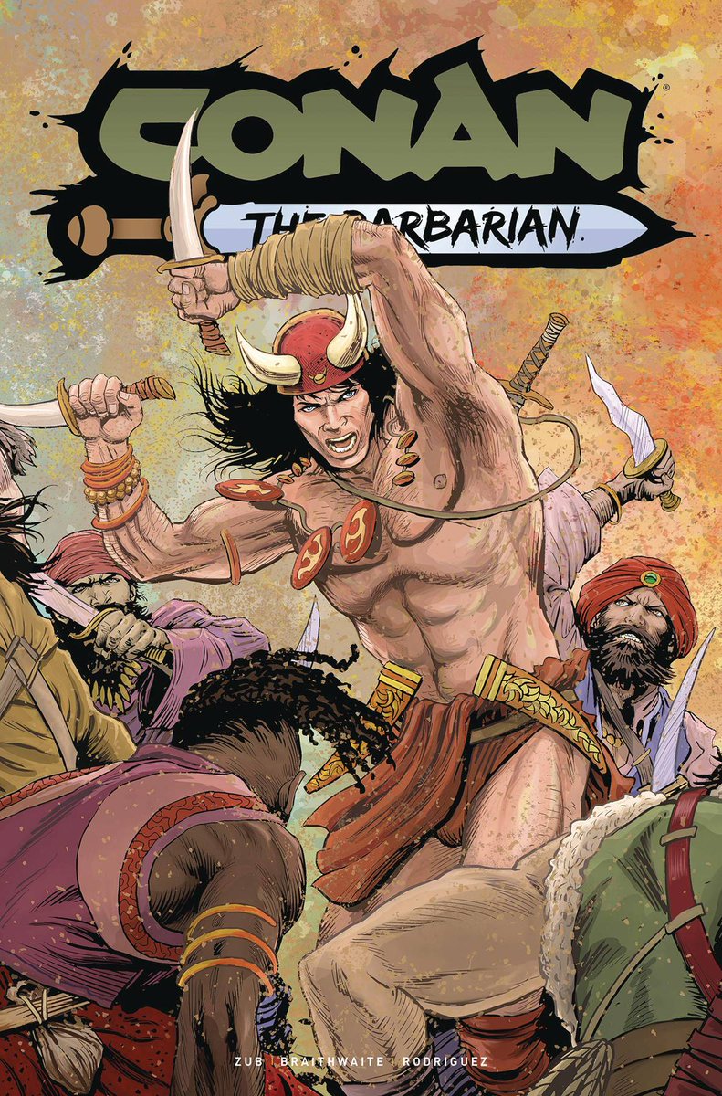 CONAN THE BARBARIAN #6 finally arrived in comic shops this week. jimzub.com/conan-the-barb… Thank you, once again, for the high praise and for pushing reorders to trigger a second printing! previewsworld.com/Catalog/NOV237… Our creative team is bolstered by your support!