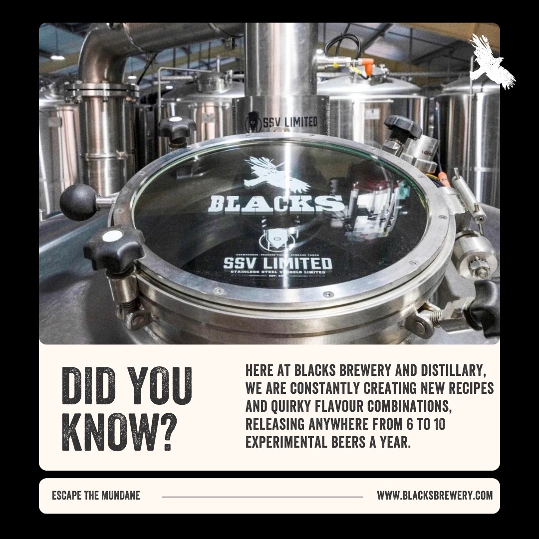 Unveiling our rebel streak: Ireland’s first-ever crafted rum and a legacy brewed in family spirit! 🤟🏼⚡️

Swipe through these “Did You Know” revelations about Blacks Brewery &amp; Distillery – because being ordinary is just not our style! 🌪️👀