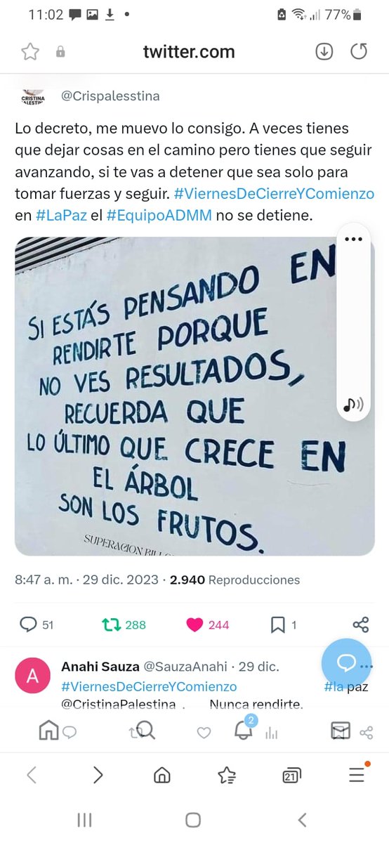 alejandra_____g's tweet photo. Lindo día 😍 https://t.co/jD4jW30N4q