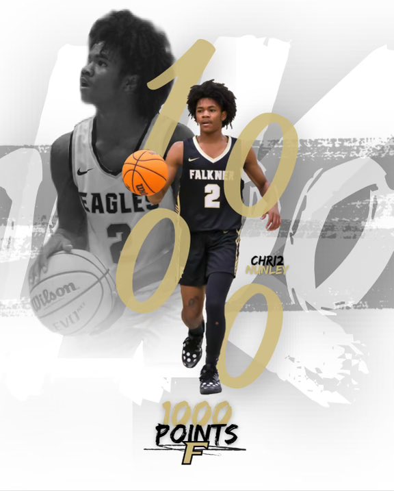 Falknerhoops's tweet photo. Congrats to Junior Point Guard Chris Nunley for surpassing 1,000 career points last night vs. Ripley!

#EagleNation https://t.co/BHYm4Y8JVA