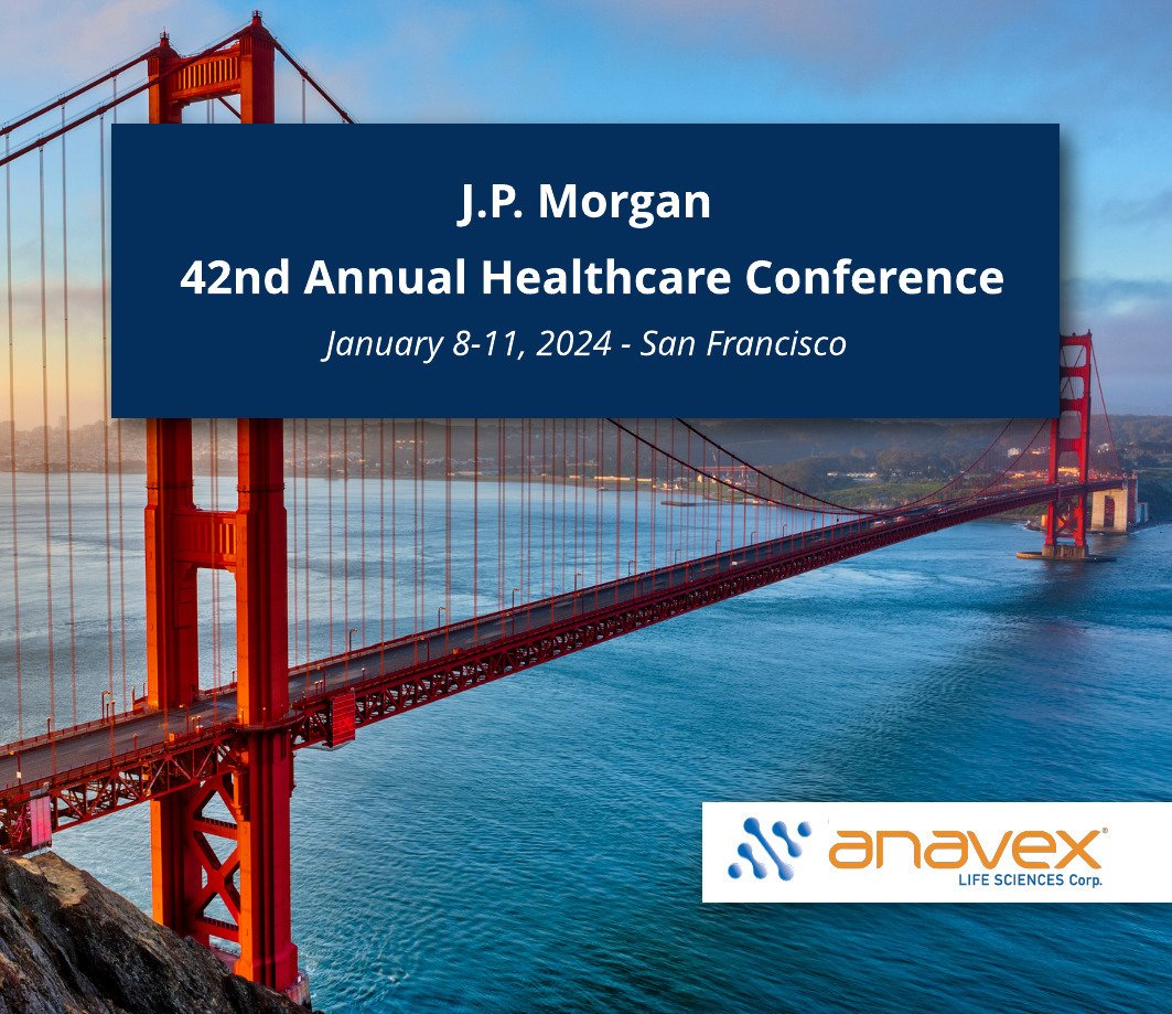 The 42nd Annual Healthcare Conference hosted by J.P. Morgan in San Francisco serves as a pivotal force for transformation. We are enthusiastic about presenting at #JPM2024 and embarking on this journey into the new year! #anavex #biopharma #neuroscience #precisionmedicine