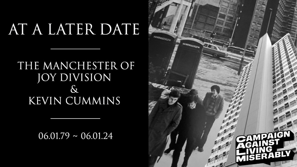 Join John Wright on 6th January 2024, 45 years to the day since Joy Division set off on a walk across Manchester with photographer @KCMANC, for a very special live streamed walk through Manchester to find the places and spaces captured by Kevin that day. lnk.to/jZEjkp79