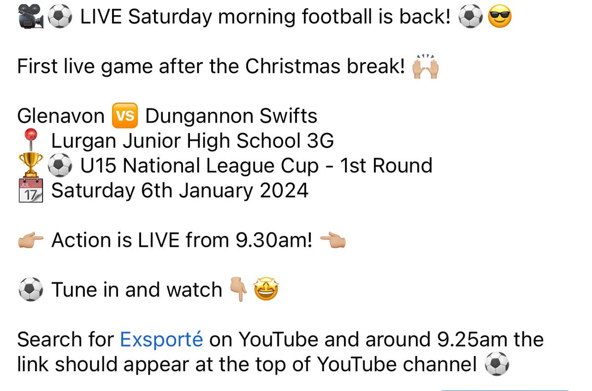 NIYFA_Official's tweet photo. 🎥 @exsporte @DgnSwifts @GlenavonAcademy ⚽️ https://t.co/LhGLVeoJ83