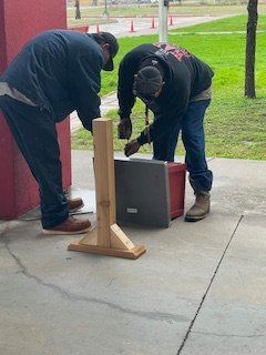 Lotspeich Leadership Academy is getting Little Free Libraries installed thanks to RISD Maintenance Department. Stay tuned for more details! <a href="/RobstownISD/">Robstown ISD</a>  #ignitingbrillance