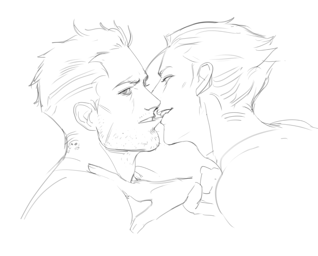 here they are making out (this is NOT canon) 