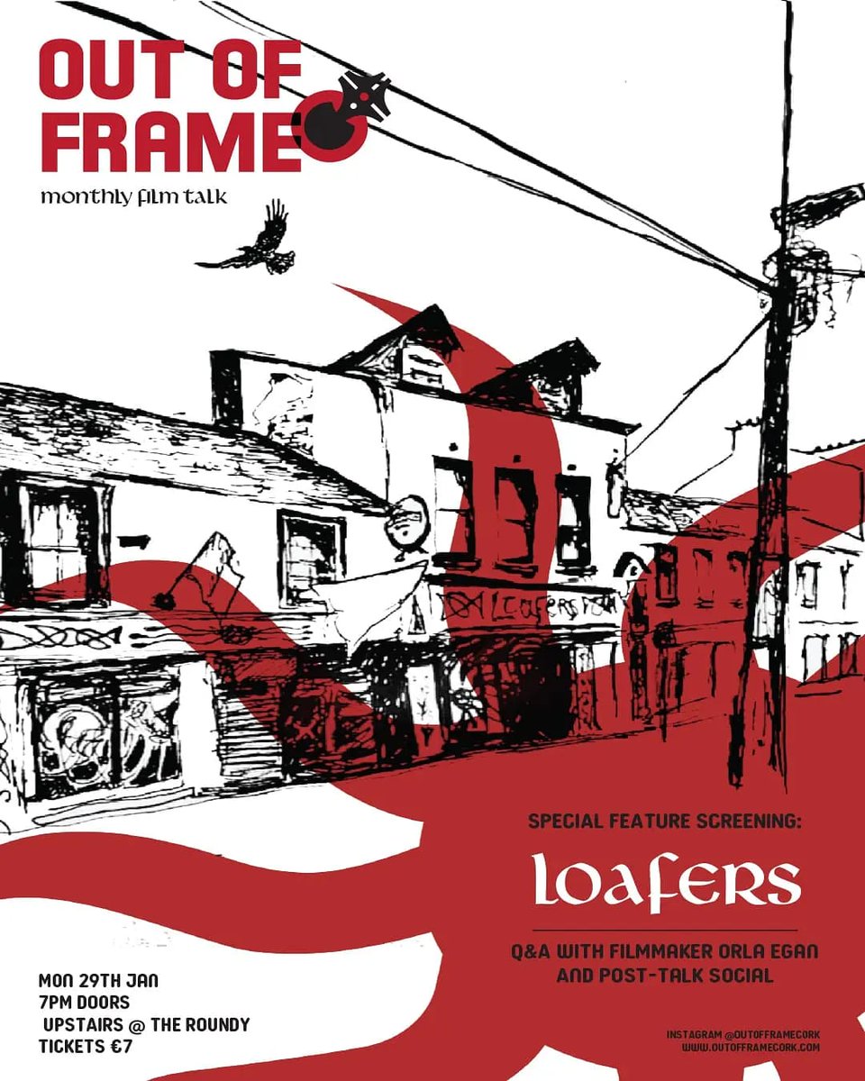 Exciting News: New screening of LOAFERS #documentary 29 January @ 7pm Out Of Frame upstairs The Roundy Cork @CorkLGBTArchive eventbrite.com/e/loafers-orla…