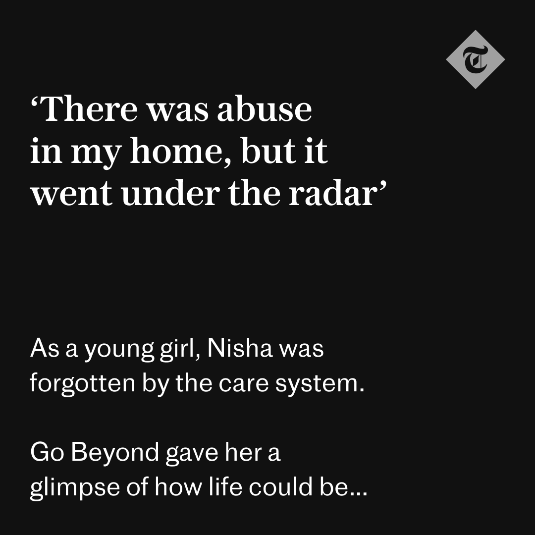 🗣️ "I was really scared of being involved in the care system, but actually I probably should have been involved in the care system more," says 35-year-old Nisha, an ambassador for <a href="/GoBeyondCharity/">Go Beyond</a>.

Read her story here👇 
telegraph.co.uk/christmas/2024…