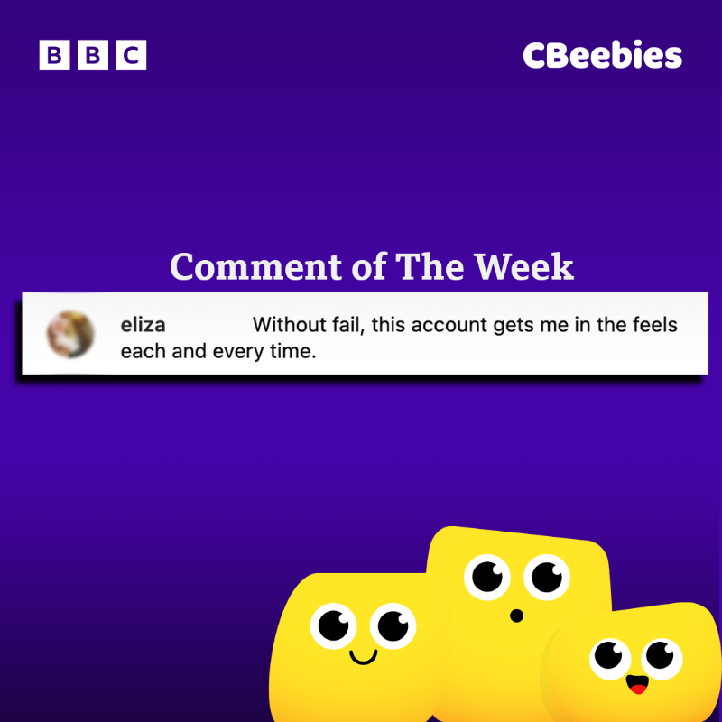 CBeebiesHQ's tweet image. We are starting 2024 with some self-care and love. 💛

How are you looking after yourself this January? 

#CommentOfTheWeek