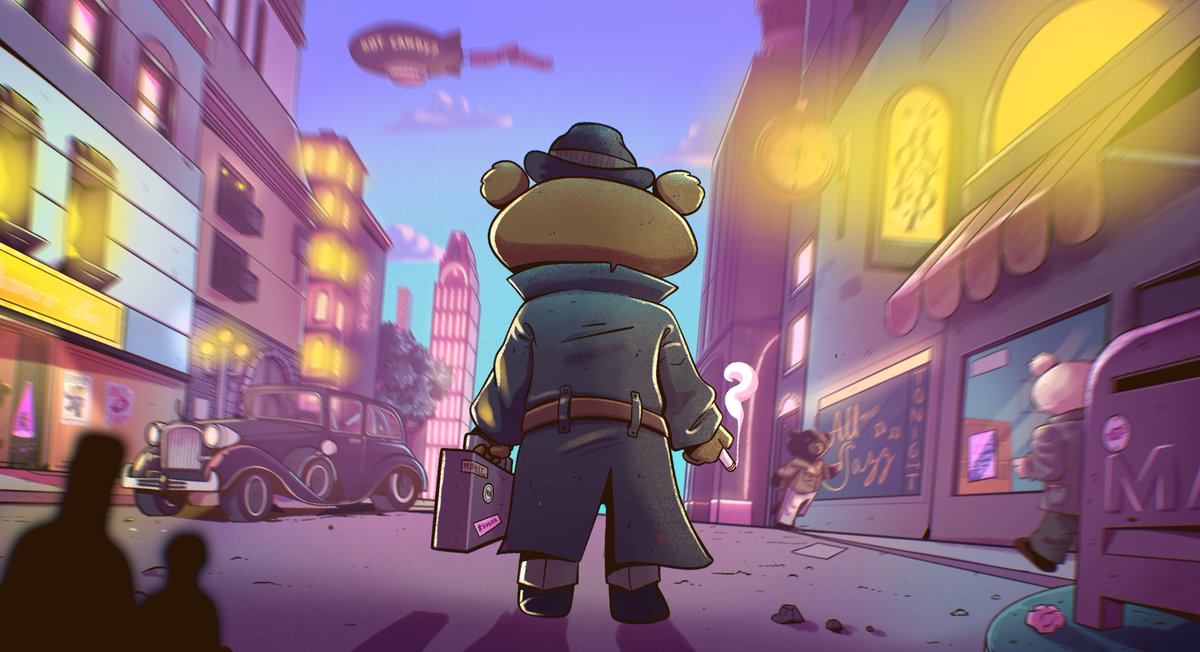 Many people is asking me about a new project I worked for, i'll tell you a little bit about this what is now one of the favorite PFPs i've done.

<a href="/playteddies/">Teddies</a>  🐻🧸

It all started when @SolFrederik 's team contacted me and @Allegroart like 6 months ago for a project they where