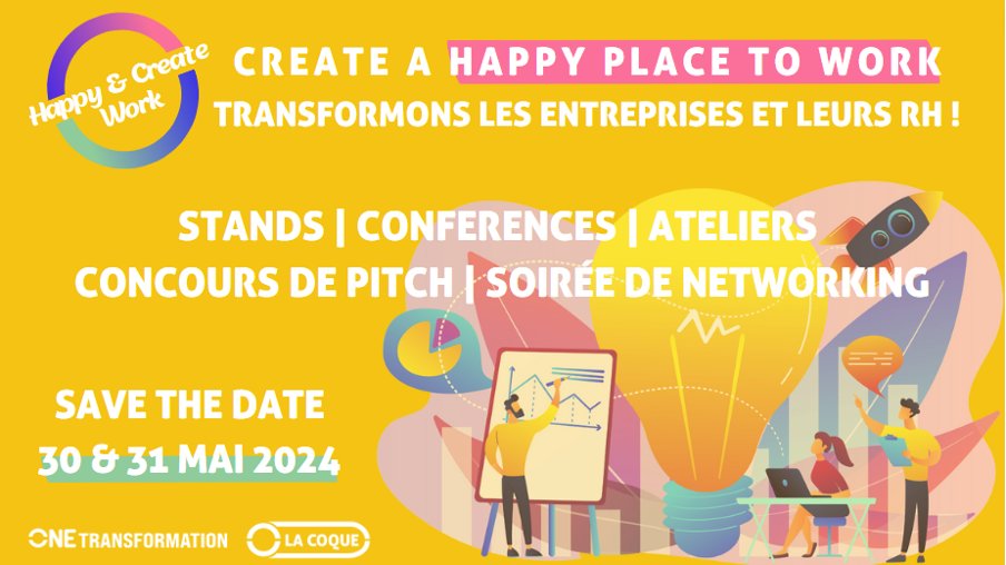 LaCoqueNumeriq's tweet photo. #SAVETHEDATE #CREATEWORK
@one_xperience vous invite à un évènement alliant innovation entrepreneuriale et bien-être professionnel ! 💡
Rencontrez des experts, partagez des idées novatrices, explorez les tendances entrepreneuriales et RH 🚀
📅30 & 31 mai 2024
La Coque, Marseille https://t.co/Y5hZHi2ujM