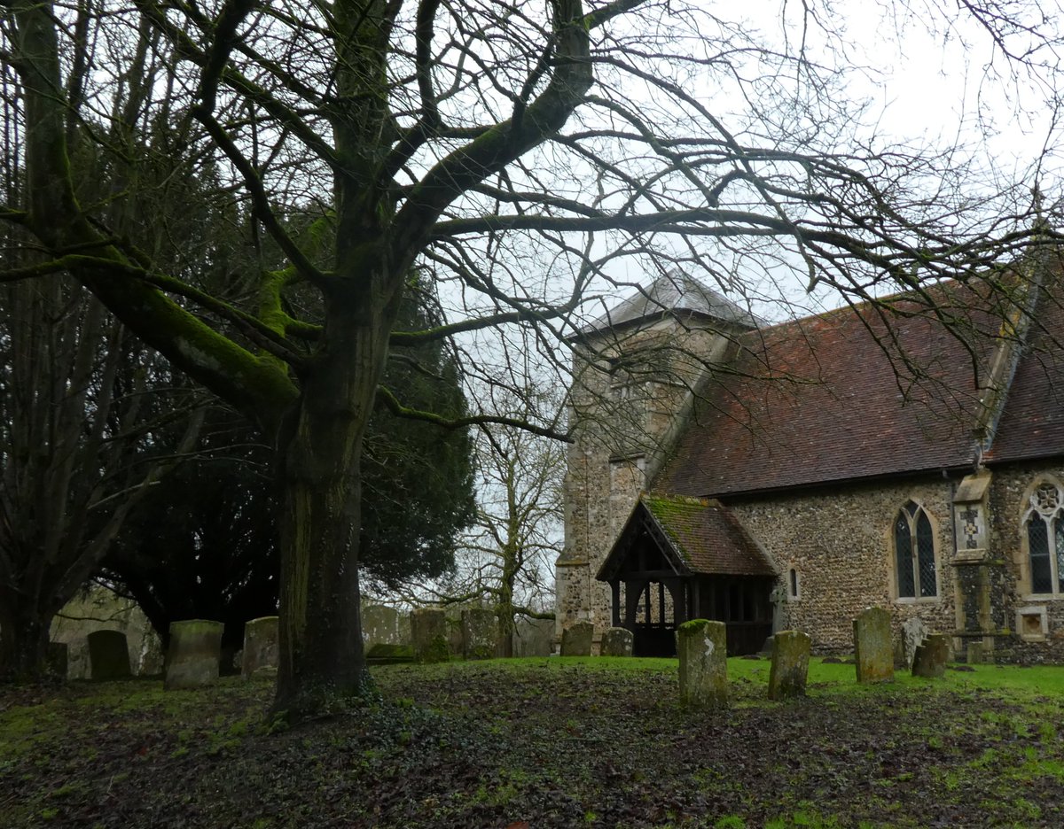 January church, Suffolk.