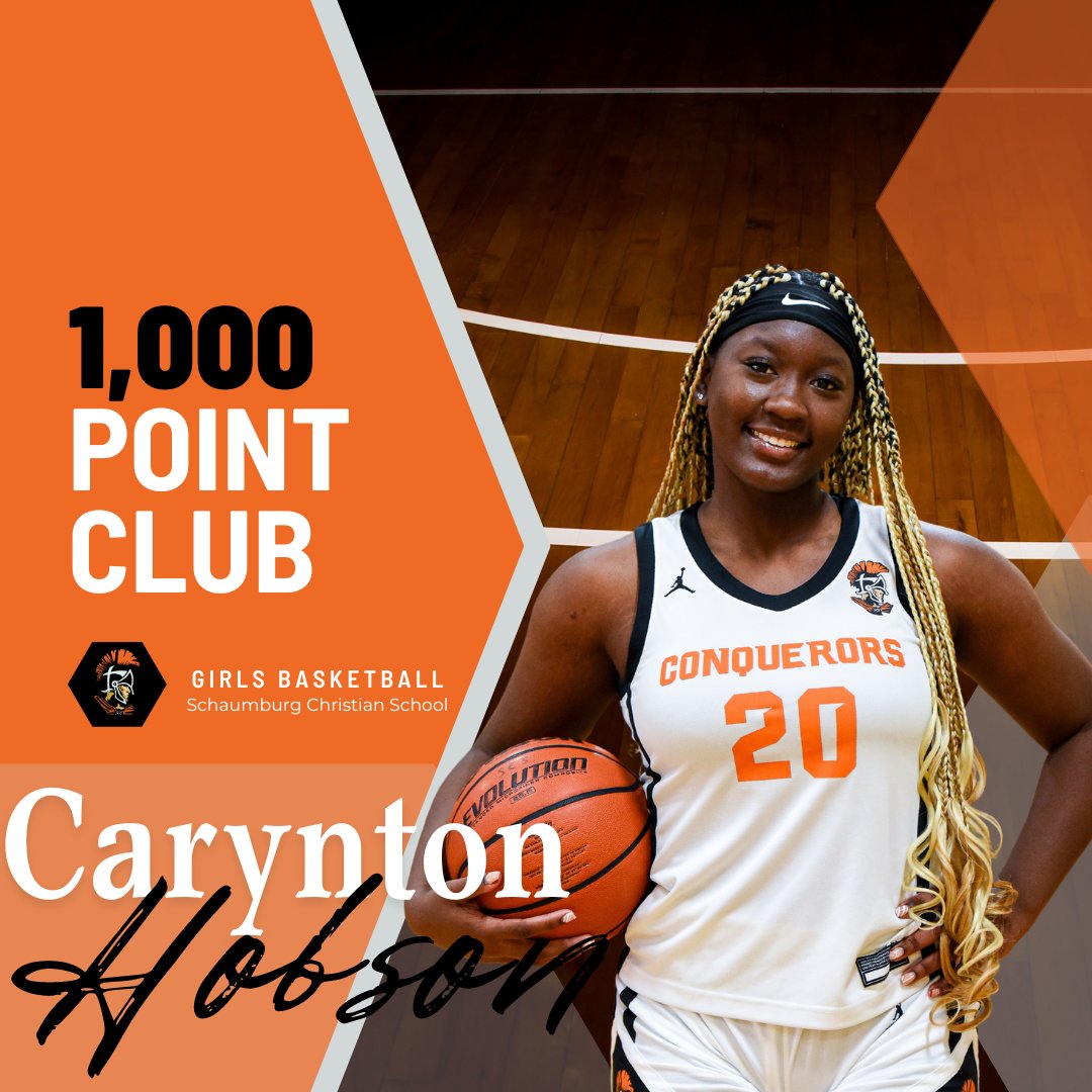 Schaumburg Christian School (@scs__conquerors) on Twitter photo Let's pack the Life Center Gym to celebrate with our girls' basketball team Carynton Hobson's induction into our 1,000-point club.
The HS basketball teams will be playing Westlake Christian. Game times:
Boys JV: 4:30pm; Girls V: 6:00pm; Boys V: 7:30pm
#LEVELUP <a href="/ConquerorNation/">Conqueror Nation</a> Let's pack the Life Center Gym to celebrate with our girls' basketball team Carynton Hobson's induction into our 1,000-point club.
The HS basketball teams will be playing Westlake Christian. Game times:
Boys JV: 4:30pm; Girls V: 6:00pm; Boys V: 7:30pm
#LEVELUP <a href="/ConquerorNation/">Conqueror Nation</a>