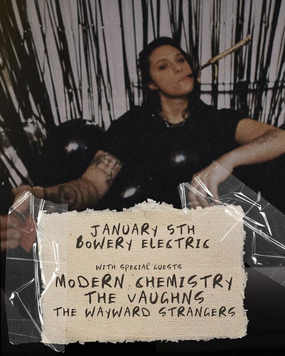 DOWNSTAIRS: <a href="/sheisHOLDN/">HOLDN</a>, <a href="/thevaughnsnj/">The Vaughns</a>, The Wayward Strangers (unfortunately <a href="/modernchemistry/">modern chemistry</a>  had to cancel)

Doors at 6:30, tickets for $15 online 🎫 ticketweb.com/event/holdn-th…