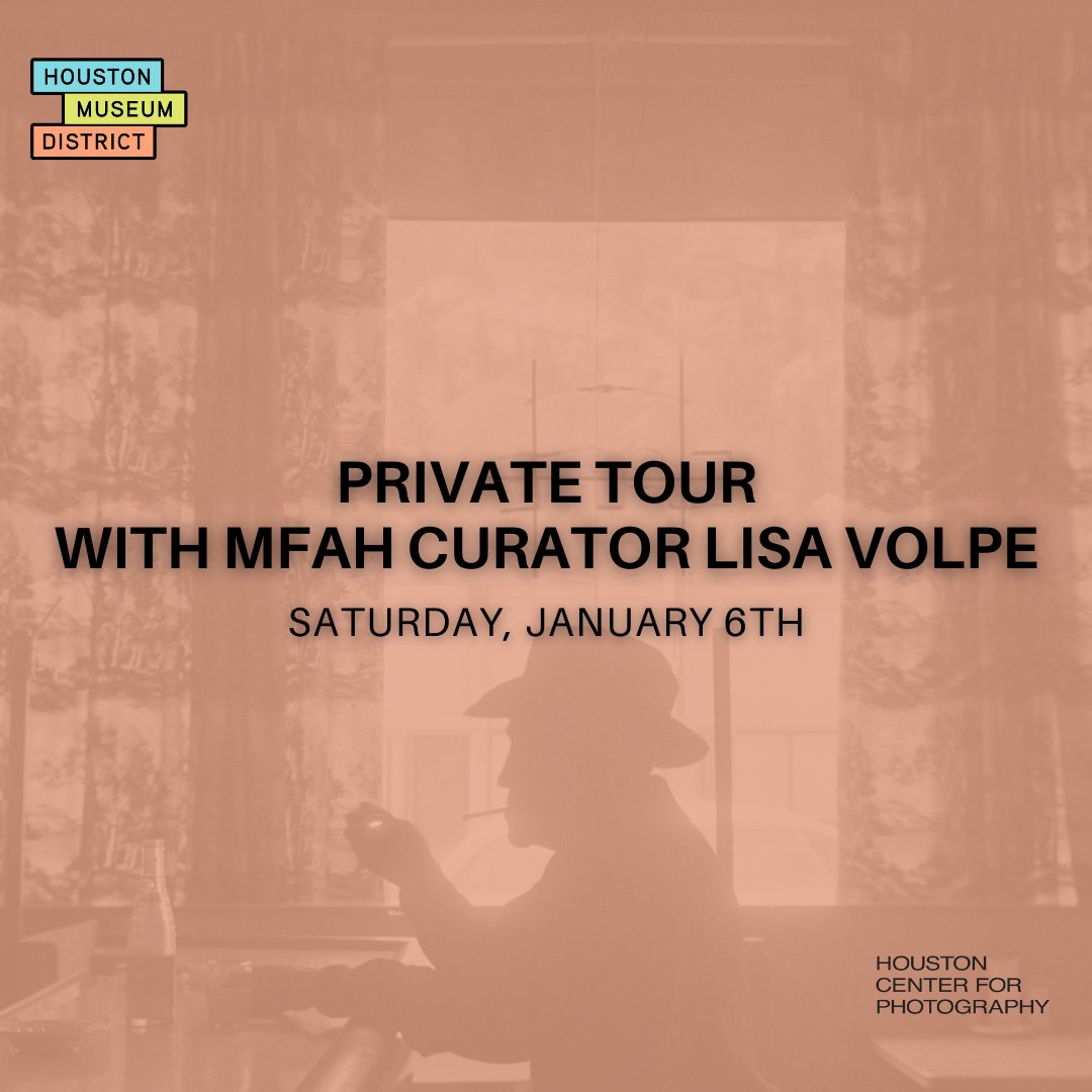 HOUMuseums's tweet photo. Join the Houston Center for Photography for a Private Tour with MFAH Curator Lisa Volpe. π
This event is limited to members only, but you're still able to sign up before the event!
https://t.co/bkItaFXt5s
#HOUMuse #HoustonMuseums #HoustonTX #HoustonZoo #HTX #MFAHouston https://t.co/QYWYJXqxJH