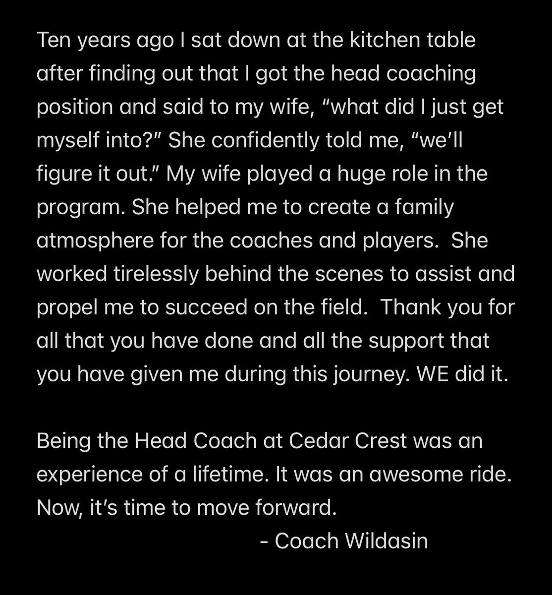 Coach Wildasin tweet media