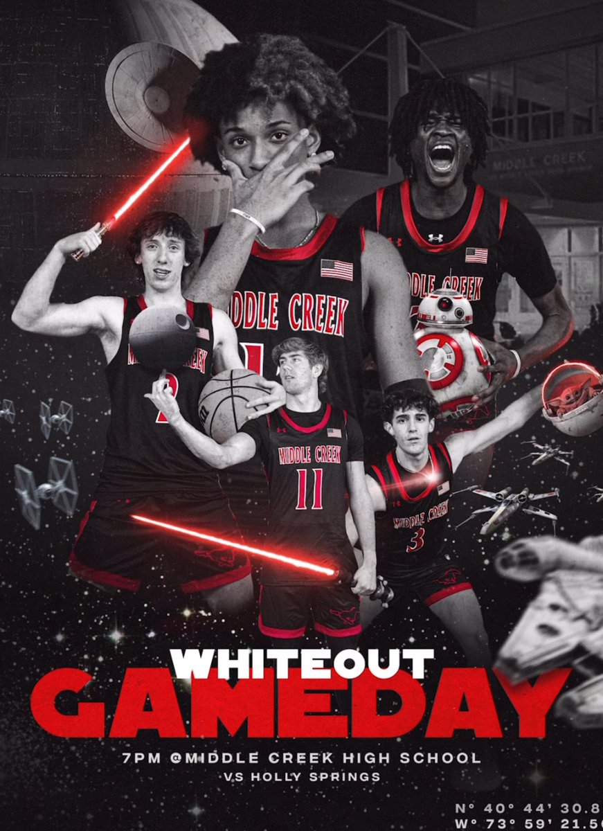 GAMEDAY‼️
@ HOME🚨
JV @ 4:00
WOMEN @ 5:30 
VARSITY @ 7:00
THEME is WHITE OUT ⚪️
BE THERE AND BE LOUD
Roll Stang’s 🐎