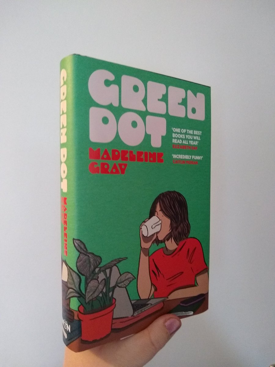 Thank you @gigicroft @wnbooks for this fabulous finished copy of #GreenDot by @gray_madeleine_. It's a novel about finding love where you shouldn't and it sounds brilliant. I love this cover too. 😍

#BookPost out 1st February.