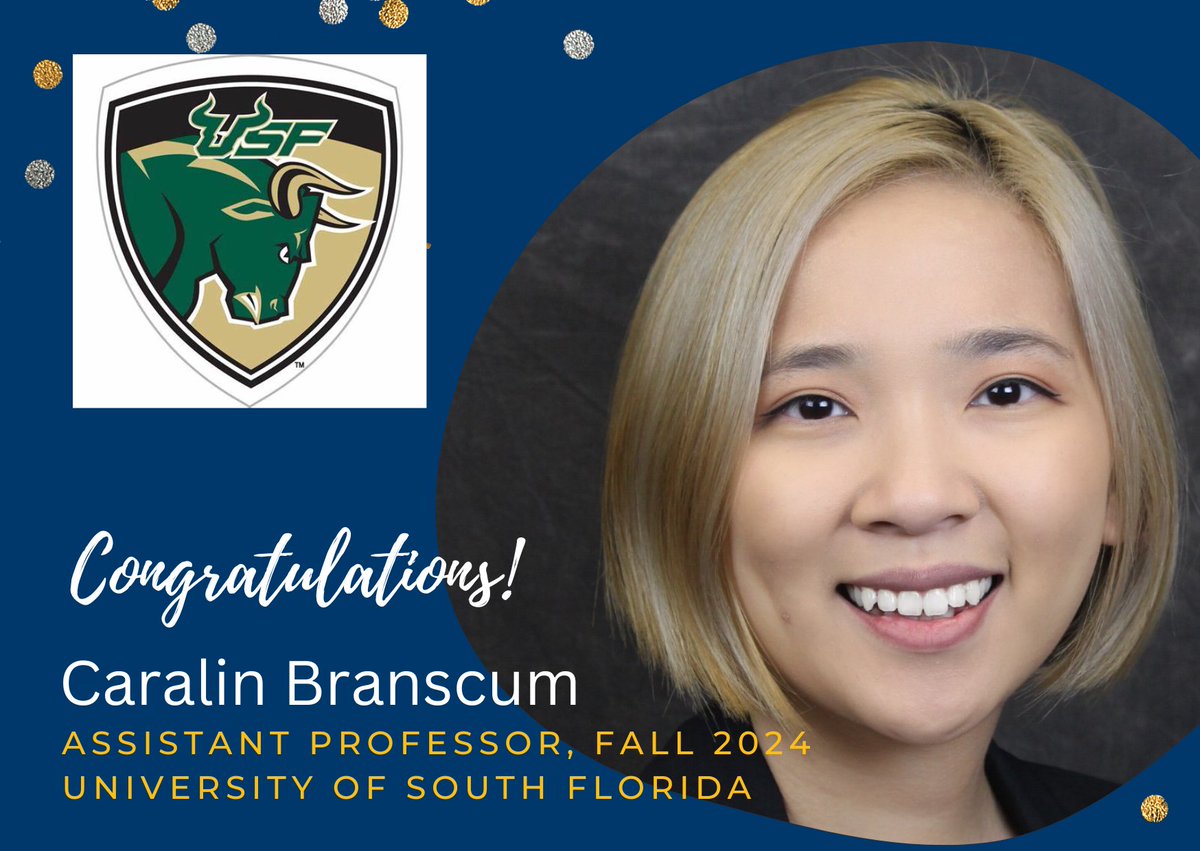 UNOSCCJ's tweet photo. 🚨@USFCriminology is landing one amazing young scholar on their St. Petersburg campus. We are pleased to announce UNO SCCJ doctoral student Caralin Branscum has committed to USF as an Assistant Professor for Fall 2024. Congratulations Caralin! @BCaralin https://t.co/WgpOHzLz2I