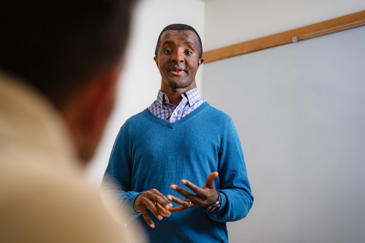 Doctors told Wayne Magee's family that he wouldn't live to see his second birthday.

How a professor overcame a rare genetic skeletal disorder and personal tragedies to become a role model of resilience for his students: bridgew.edu/stories/2024/s…