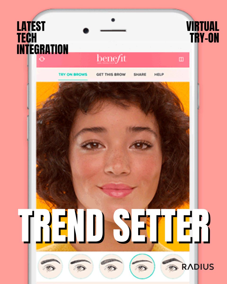 radius_314's tweet photo. @BenefitUK The brand also makes sure to introduce its clients to the latest tech. This smooth and fast integration boosts the brand’s prestige, making the Benefit more than a brand, a trendsetter. https://t.co/Lqs9zOKSuu