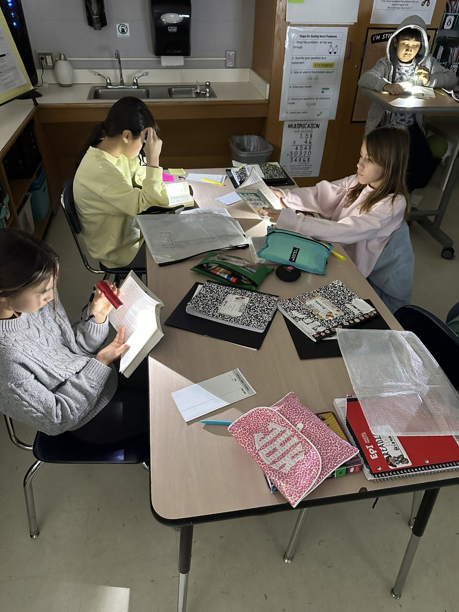 Fifth grade readers enjoy starting the day off with Flashlight Friday!
<a href="/SearingtownK5/">Searingtown School</a>