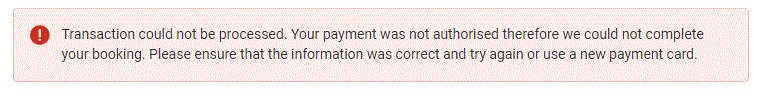 LiamMartin101's tweet photo. @askryanair trying to book a flight and I get this error when trying to use card or PayPal. Need a holiday!! https://t.co/jEk6UZmIHO