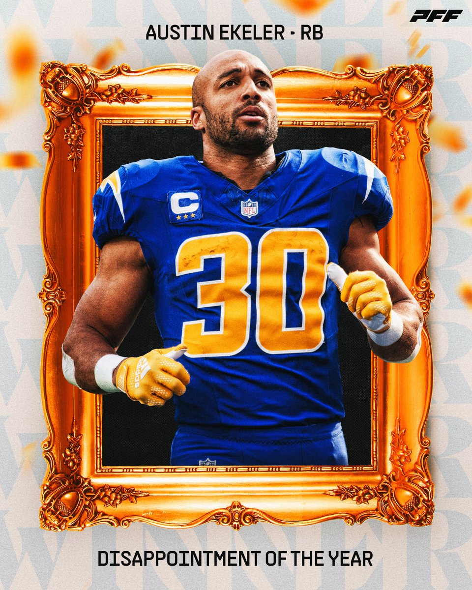 Disappointment of the fantasy season: 

Austin Ekeler 😢