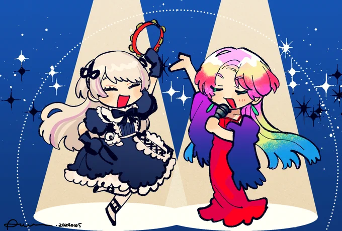 カラオケのための絵 