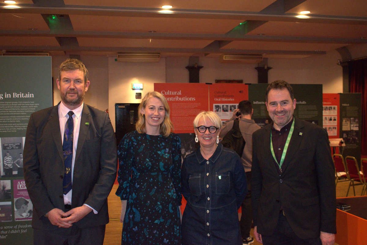 LDNIrishCentre's tweet photo. We were delighted to launch Irish in Britain's 50th anniversary exhibition - Look Back to Look Forward: 50 Years of the Irish in Britain. Thank you to IIB for entrusting us with the exhibition.

Book a free slot below!
https://t.co/WQJw0RsSb7 https://t.co/vh5Sp1t1fF