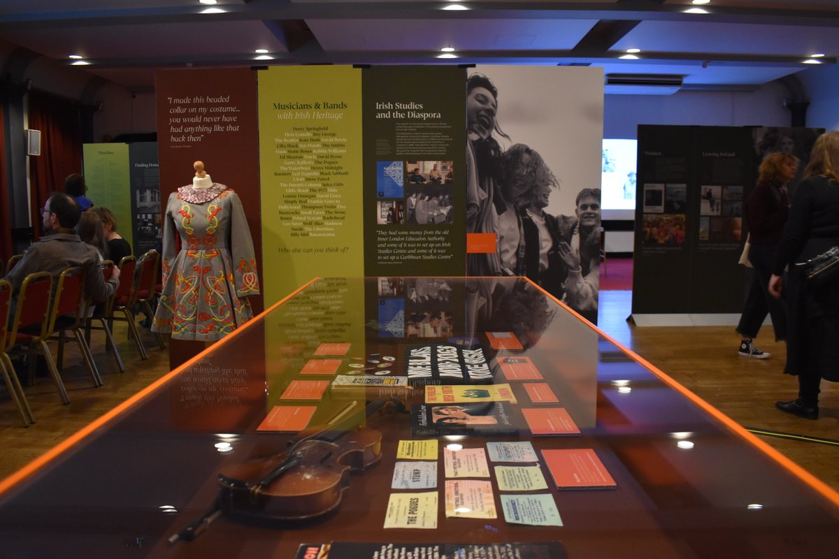 LDNIrishCentre's tweet photo. We were delighted to launch Irish in Britain's 50th anniversary exhibition - Look Back to Look Forward: 50 Years of the Irish in Britain. Thank you to IIB for entrusting us with the exhibition.

Book a free slot below!
https://t.co/WQJw0RsSb7 https://t.co/vh5Sp1t1fF