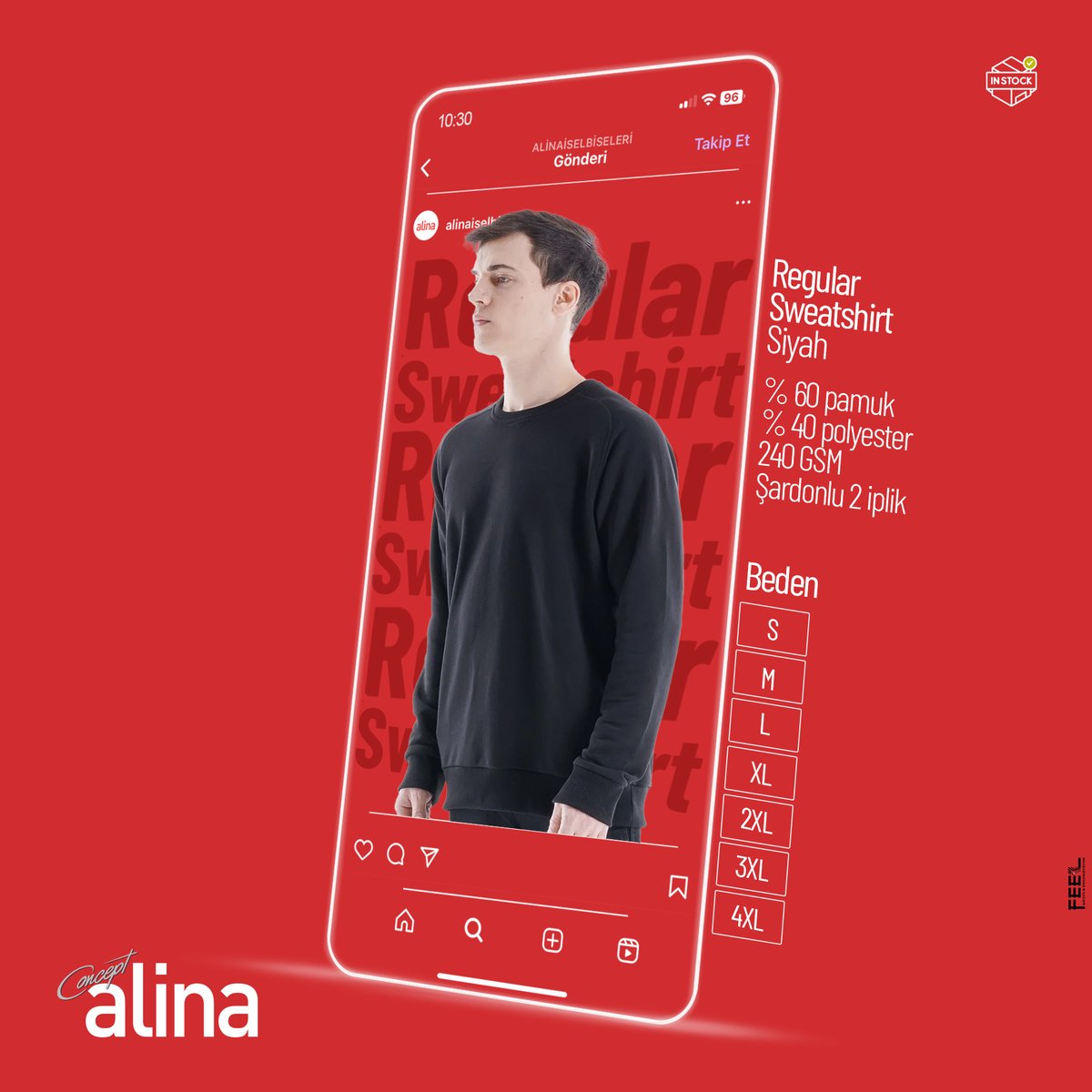 Regular Sweatshirt Siyah
Regular Sweatshirt şık kesimi ve ergonomik yapısıyla kış aylarının vazgeçilmez ürünü.
Daha Fazla Bilgi İçin:
☎444 0 518
📧Online Alışveriş İçin
💻alina.com.tr

#alinaişelbiseleri #işelbisesi #işelbiseleri #işkıyafeti #işkıyafetleri