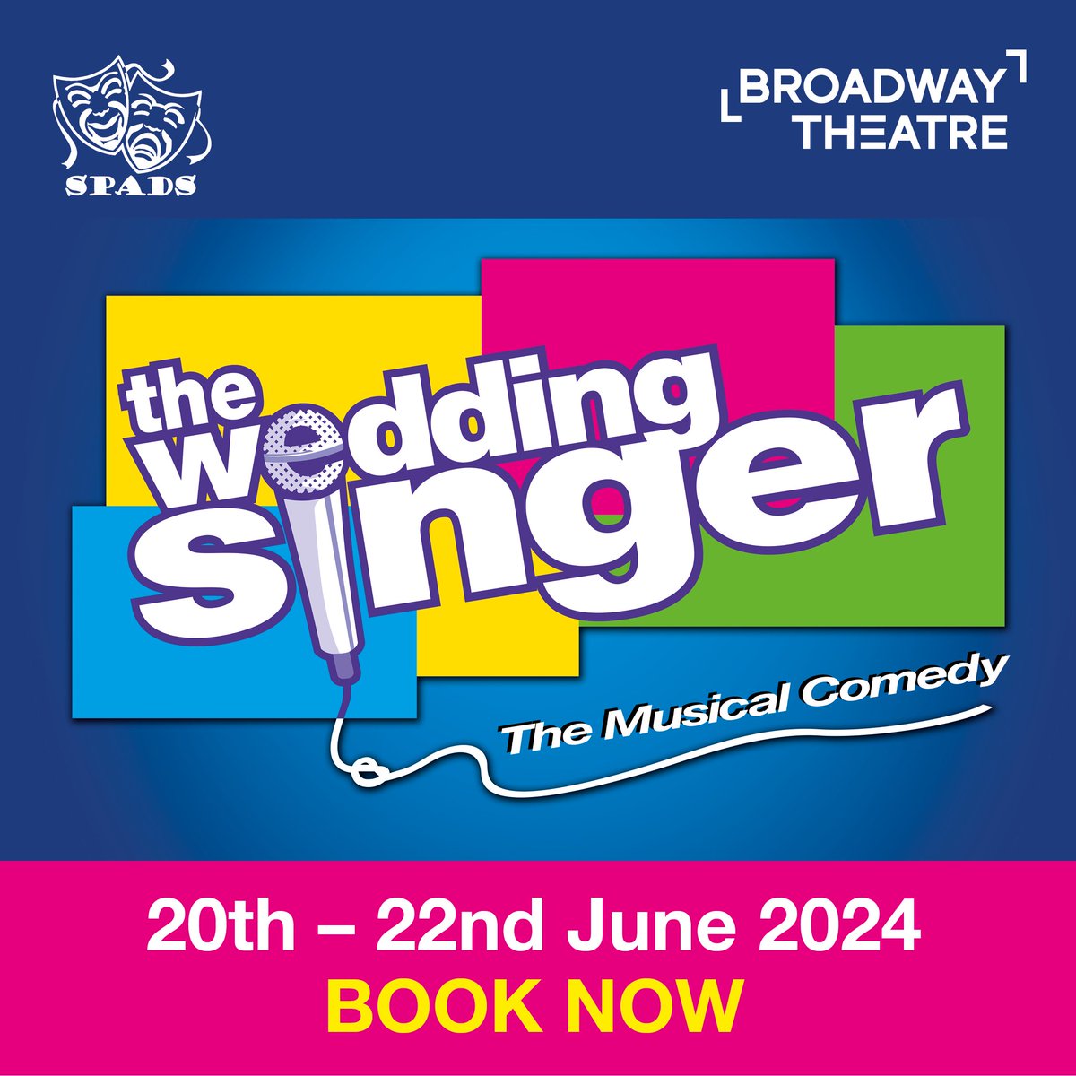 SPADSLetchworth's tweet photo. 2024 is going to be an INCREDIBLE year for SPADS! The Wedding Singer, The Musical in June and Goldilocks and the Three Bears in December! 👩🐻👰‍♀️🎤

At the fabulous Broadway Theatre, Letchworth. Tickets for both shows now on sale via the Broadway website! https://t.co/Wa5THW3bW7 https://t.co/6Z1vydnEMG