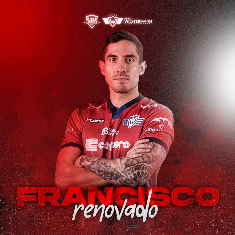 Pancho sigue siendo Aviador. 🔴🔵

Francisco Rodriguez renovó su vínculo con nuestro Club y seguirá vistiendo la camiseta Roja durante esta gestión.

#AlRojoLoSalvaSuGente