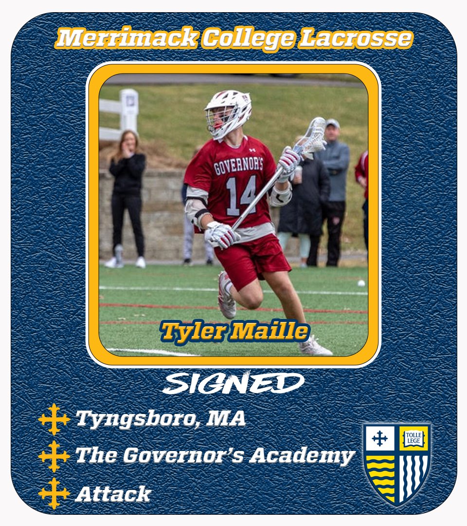Merrimack Men's Lacrosse tweet media