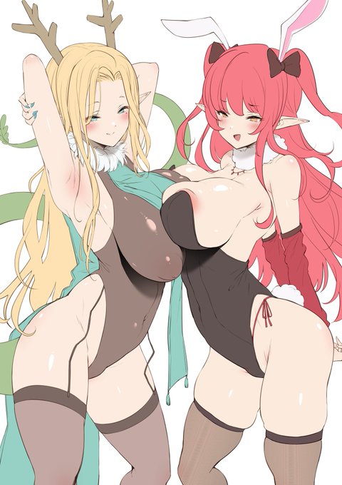 辰のおねえさんも色置き 