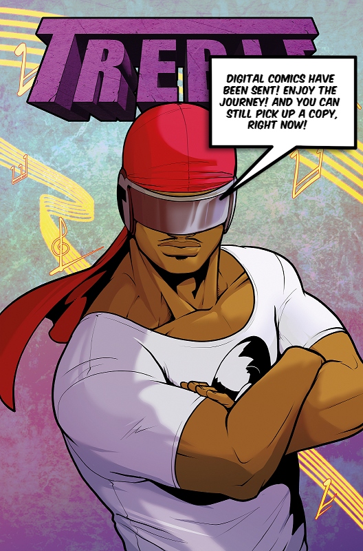 DaBrute00's tweet photo. Happy Friday! #TREBLETRW fulfillment has begun! The digital version has been delivered! #indiecomics #indiecomicart #comics #art https://t.co/VlFbYYlyhG https://t.co/VodWiALICV