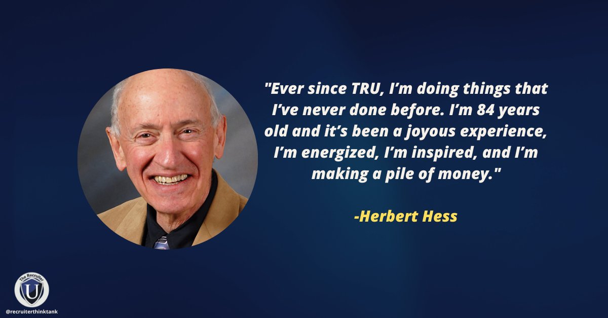 MikeGionta's tweet image. "The TRU retainer script has been invaluable to me. Every single time I use the script, I get a retainer. I’ve also been able to increase my LinkedIn response rate from around 10% to 43% on average."   

- Herbert Hess

#recruiter #recruiting #recruitinglife