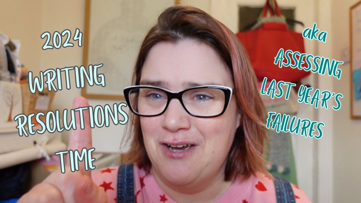 On #YouTube with week <a href="/MsAlisonMay/">Alison May</a> is discussing #WritingResolutions - what are your goals for 2024? youtu.be/Udp8x6ajFbk