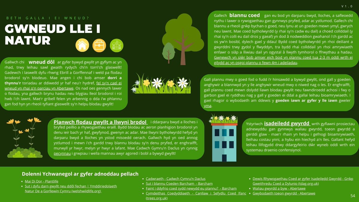 Mae Cynllun Gweithredu Adfer Natur Lleol Abertawe bellach wedi’i gyhoeddi, gyda 25 o flaenoriaethu ar gyfer adfer natur yn Abertawe. Mae’n cynnwys cyngor a syniadau am yr hyn y gall teuluoedd, unigolion, ysgolion, busnesau ac eraill ei wneud i helpu natur.buff.ly/3vqCbtG